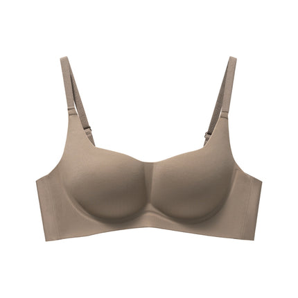 GRENEY - Gbras - Bra Cup Candy bra wanita one piece tanpa kawat seamless menopang dengan gesper nyaman - 89740