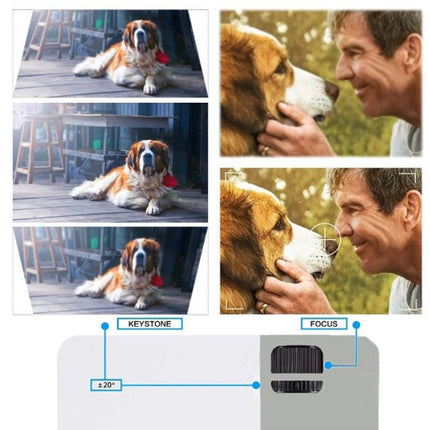 Cheerlux C50 Android HD Projector Cheerlux C50 4000 Lumens