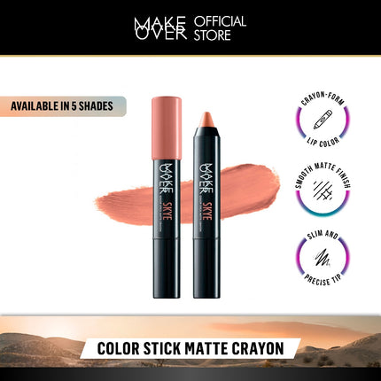 MAKE OVER Color Stick Matte Crayon 2.6 g