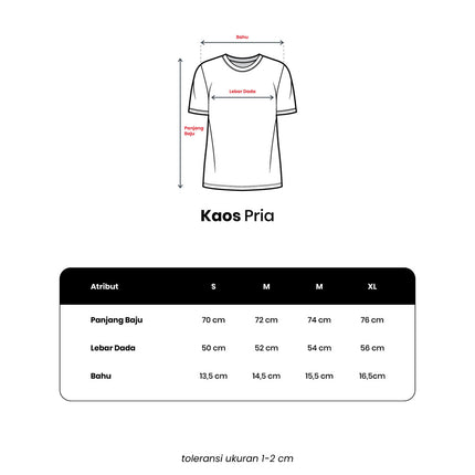 Nevada Combed Kaos Basic Pria 106979845