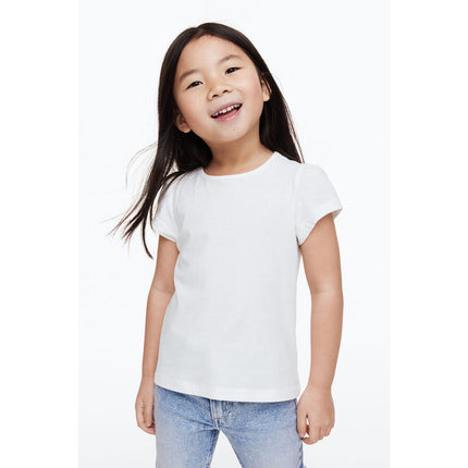H&M Anak Perempuan Cotton jersey top