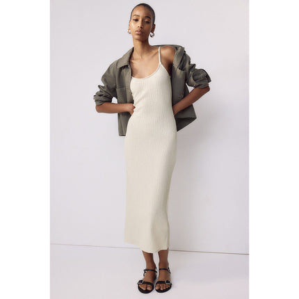 H&M Wanita Crinkled jersey dress
