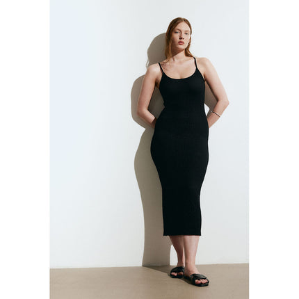 H&M Wanita Crinkled jersey dress