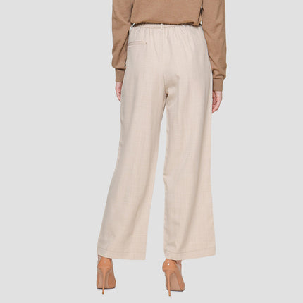 St. Yves Cropped Wideleg Melange Trouser Celana Wanita 121958964