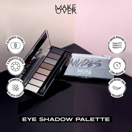 MAKE OVER Eye Shadow Palette 10 g - Eye Shadow Palette
