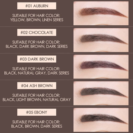 FOCALLURE Eyebrow Cream Gel waterproof Pensil Alis-kosmetik Mata