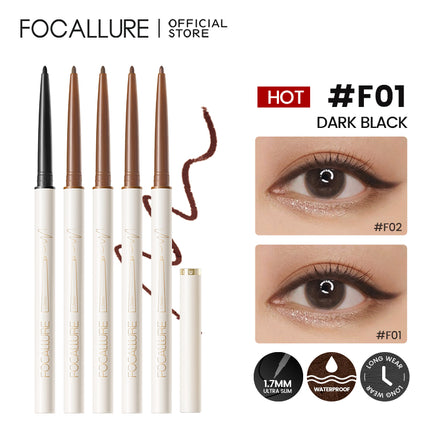 FOCALLURE #ConfidenceHalo Eyeliner Gel pencil-Tahan air Eyeliner