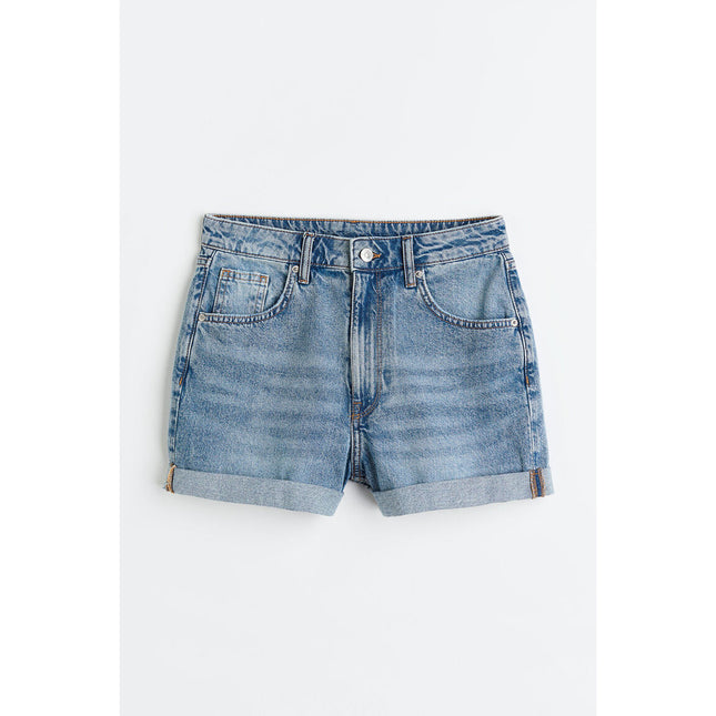 H&M Wanita High-waisted denim shorts