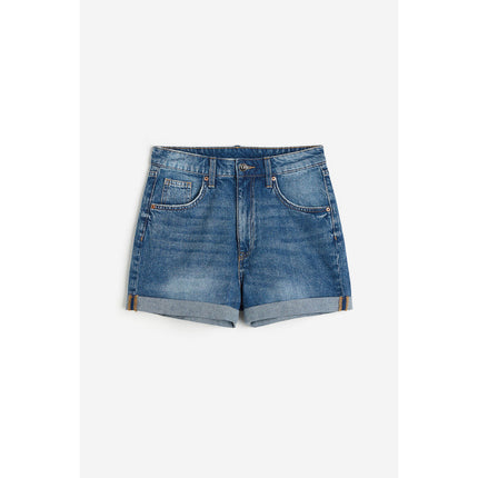 H&M Wanita High-waisted denim shorts