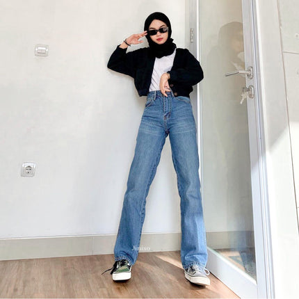 JINISO - Highwaist Loose Jeans 813 HANGOVER