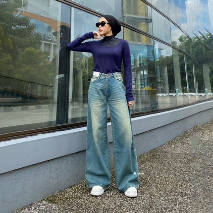 JINISO - Highwaist Oversize Baggy Loose Weekend Jeans