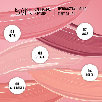 MAKE OVER Hydrastay Liquid Tint Blush