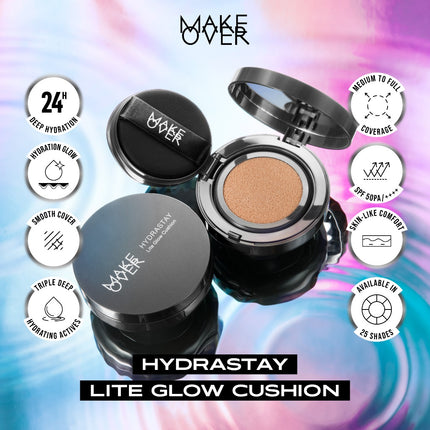 MAKE OVER Hydrastay Lite Glow Cushion 15 g