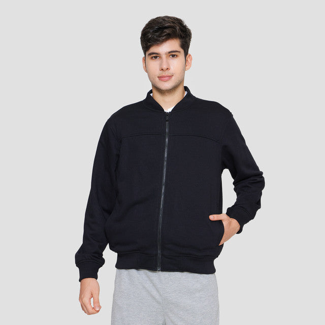 Cole Knit Interlock Basic Jaket Pria 121969210