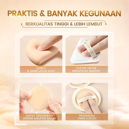 FOCALLURE Makeup Sponges Powder Puff Soft Beauty Tools
