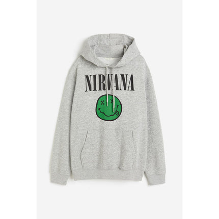 H&M Wanita Motif-front hoodie