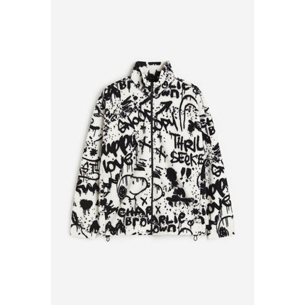 H&M Pria Oversized Fit Teddy jacket 1201596_1