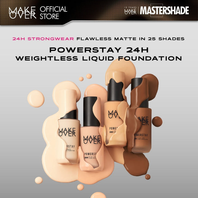 MAKE OVER Powerstay 24H Weightless Liquid Foundation