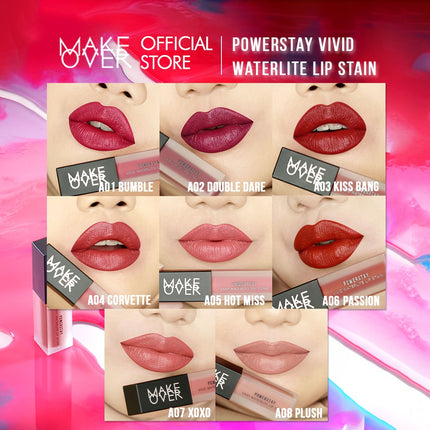 MAKE OVER Powerstay Vivid Waterlite Lip Stain
