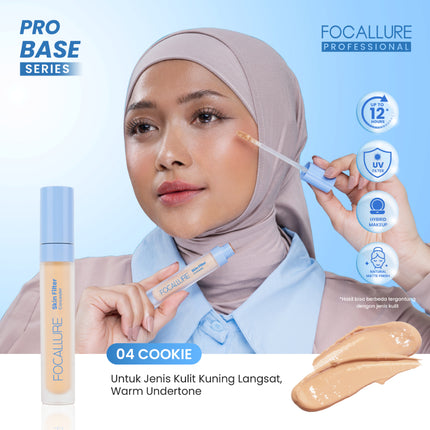 FOCALLURE Probase Skin Filter Concealer Natural Matte Seamless Finish Makeup Hybrid