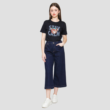 St. Yves Relaxed Wideleg Denim Wanita 121789067