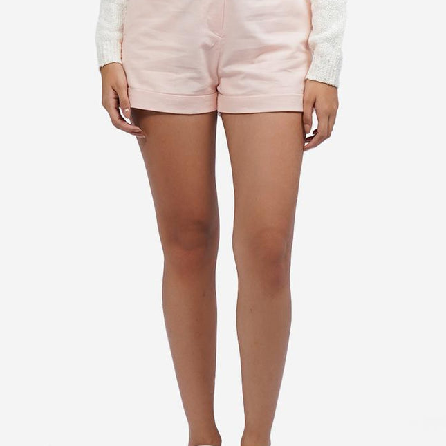 COLORBOX Rolled Up Short Pants Lt. Pink