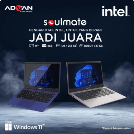 LAPTOP - ADVAN SOULMATE 4/128GB