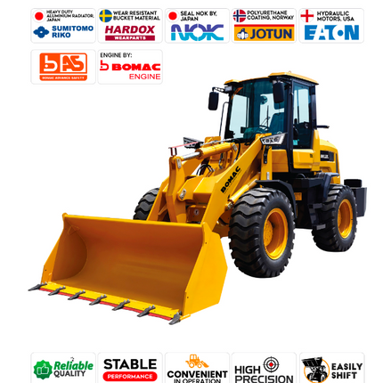 BOMAC Heavy Duty Wheel Loader • Model : BWL22L