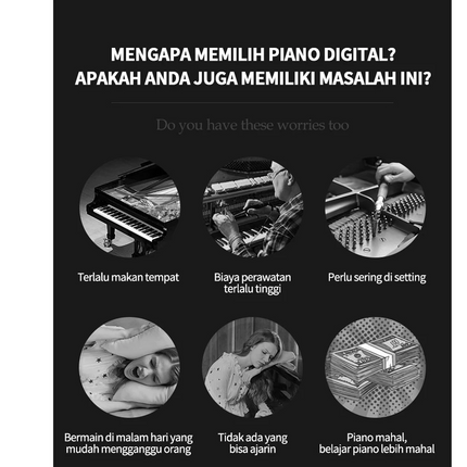Piano Digital 88 Toots