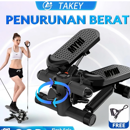 Mini Stepper Alat Fitness Olahraga/Air Climber Steper Climber Walker Glider