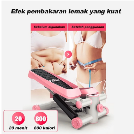 Mini Stepper Alat Fitness Olahraga/Air Climber Steper Climber Walker Glider