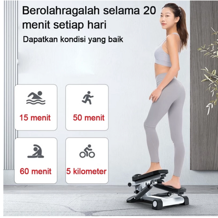 Mini Stepper Alat Fitness Olahraga/Air Climber Steper Climber Walker Glider
