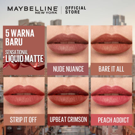 MAYBELLINE Sensational Liquid Matte Lipstick Make Up