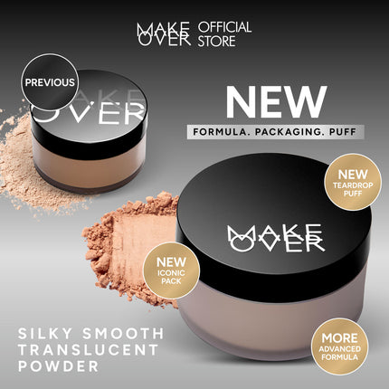 MAKE OVER Silky Smooth Translucent Powder