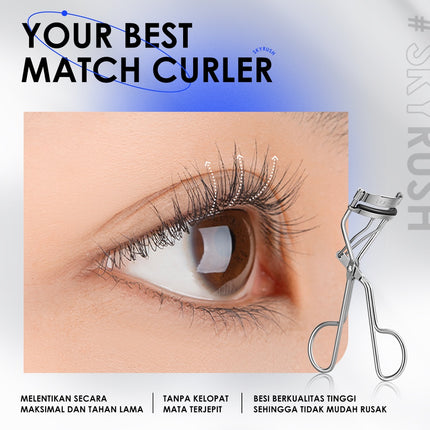 FOCALLURE #SkyRush Eyelash Curler Lasting Curl Portable Makeup Tools