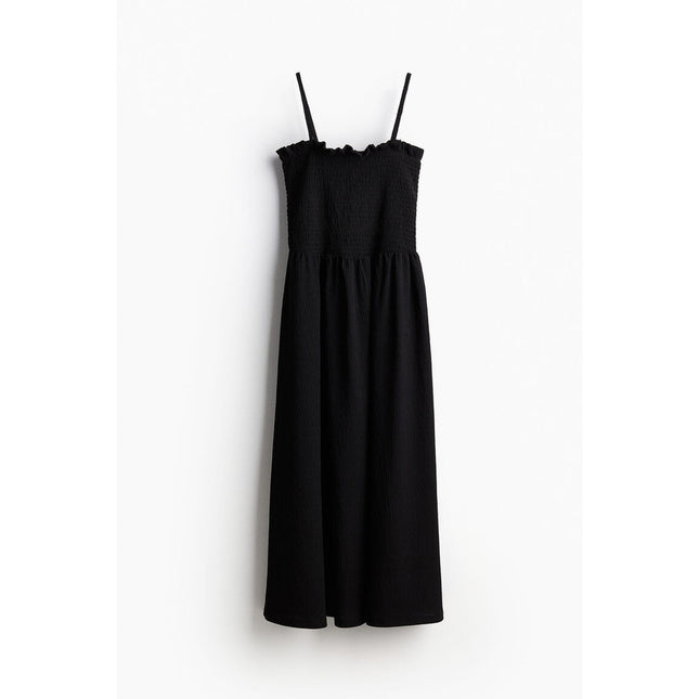 H&M Wanita Smocked-bodice dress 1221999_1