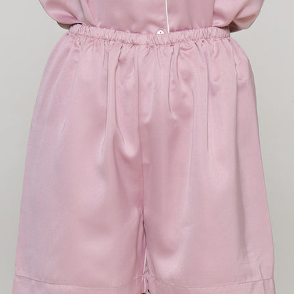 St. Yves Solid Satin Setelan Baju Tidur Wanita 122099373