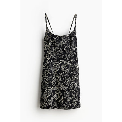 H&M Wanita Strappy Dress Black