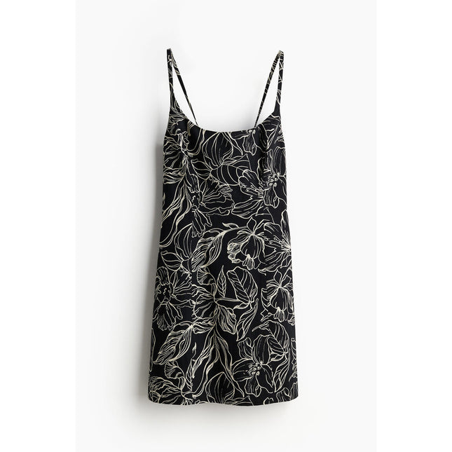 H&M Wanita Strappy Dress Black