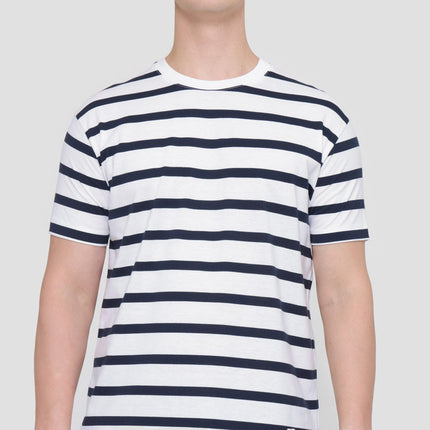 Cole Stripes Jersey Kaos Lengan Pendek Pria 121969201