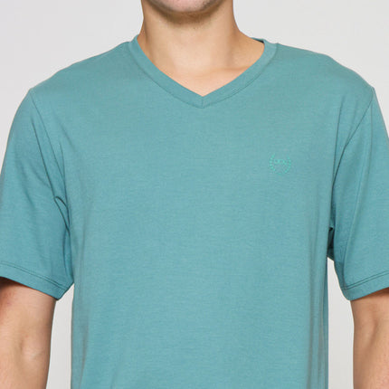 Aos Vneck Basic Kaos Pria 122509723