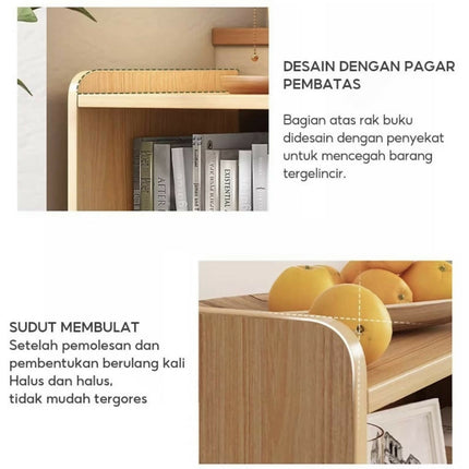 Rak buku, rak penyimpanan, lemari penyimpanan, lemari buku