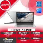 Laptop Lenovo IP 1 14IGL7-8WID/97ID Intel Celeron N4020 8GB 256SSD 14