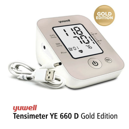 ￼Tensimeter digital yuwell 660 D Gold Edition With USB
